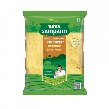 Tata Sampann 100% Chana Dal Fine Besan 500g